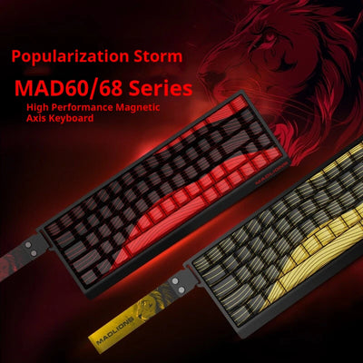 Mechanical Keyboard 60 68 USB Wired RGB Gaming Ergonomic - Smarsty