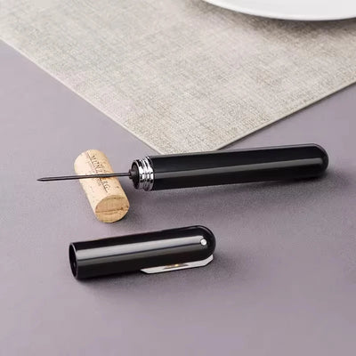 Portable 2in1 Air Pressure Wine Opener with Foil Cutter - Smarsty