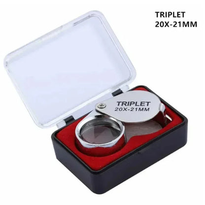 10-30X Pocket Loupe Magnifier for Jewelry Inspection - Smarsty