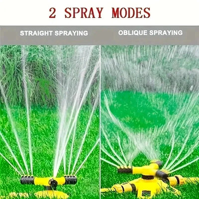 360 Degree Rotating Lawn Sprinkler for Large Area Irrigation - Smarsty