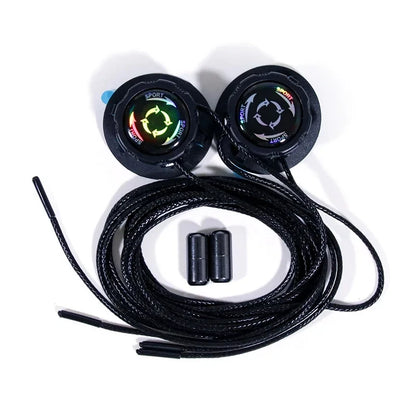 1pair Metal Wire Swivel Automatic Buckle Rope Sneaker ShoeLaces for Kids/Adult No Tie Shoe Laces Quick Lock Shoestrings Sneakers