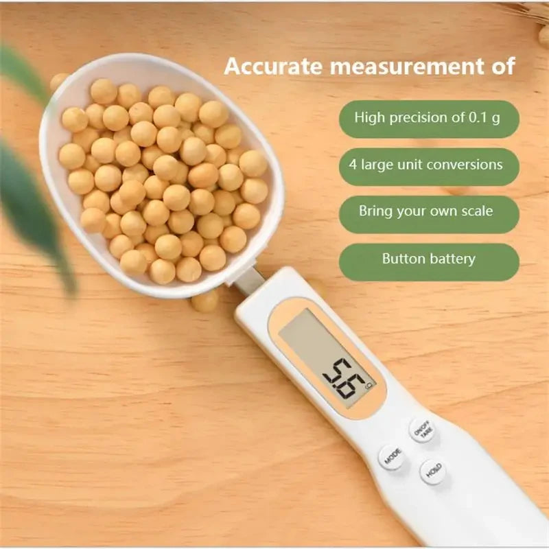 LCD Digital Measuring Spoon with Adjustable Weighing - Smarsty