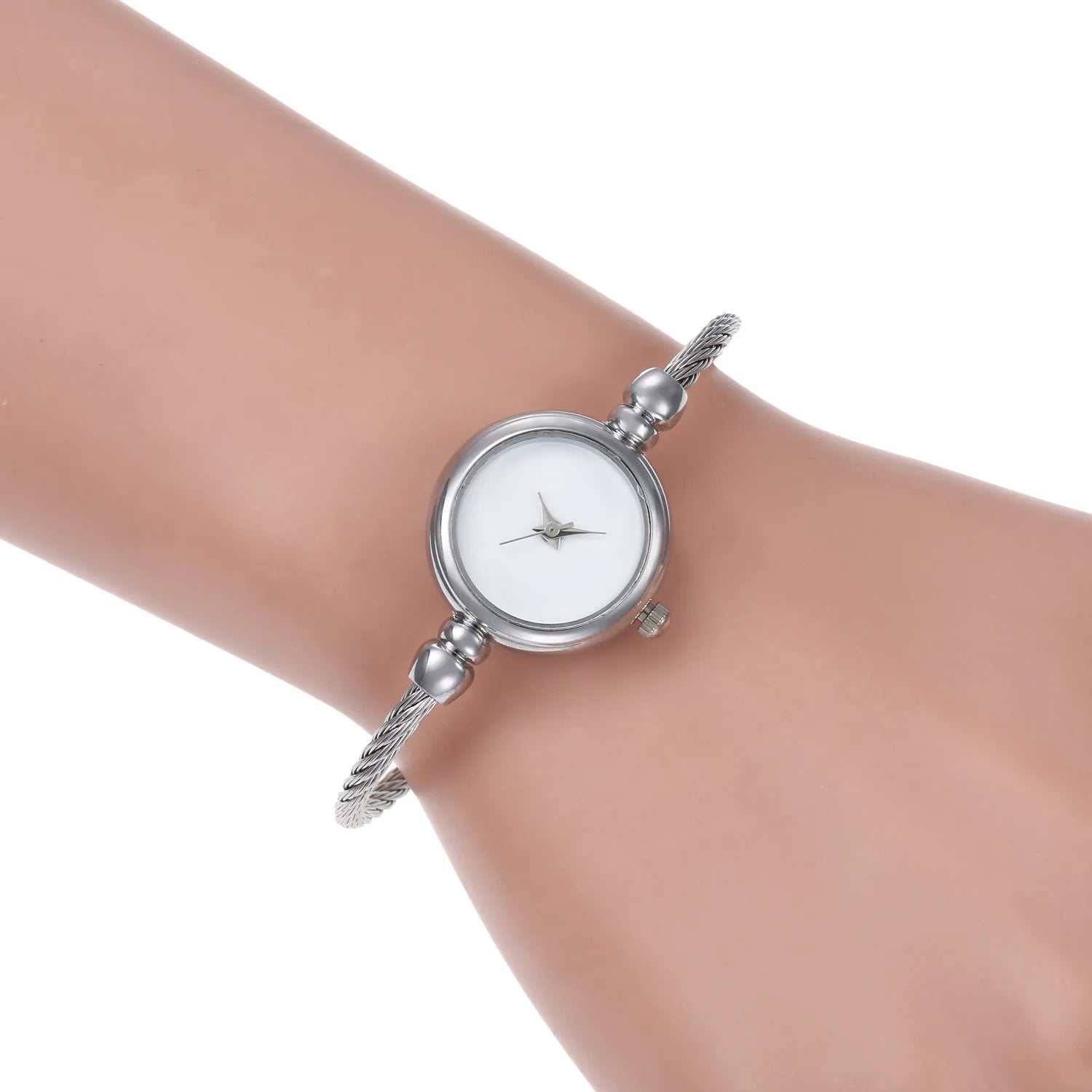 Luxury Gold Bangle Bracelet Watch for Women - Smarsty