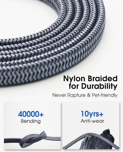MIZIQIER CAT 8 Flat Network Cable 40Gbps for Gaming - Smarsty