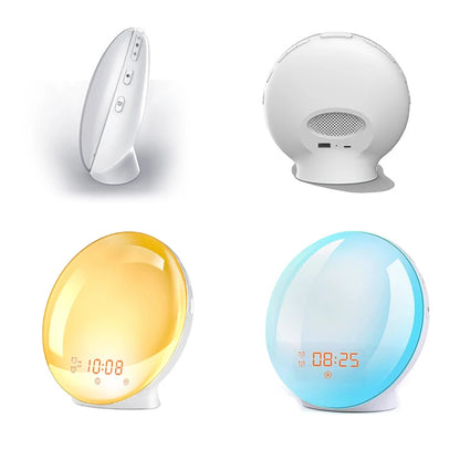 Wake Up Light Alarm Clock with Sunrise Simulation - Smarsty