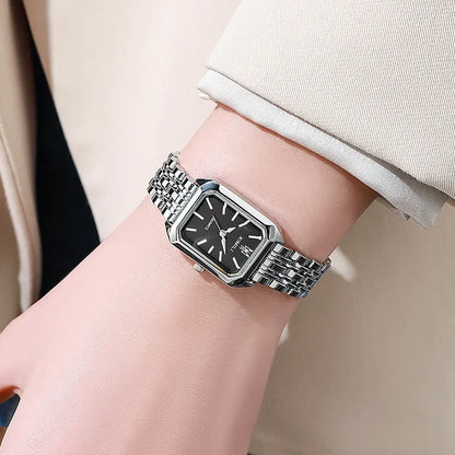 Luxury Stainless Steel Quartz Watch for Women - Smarsty