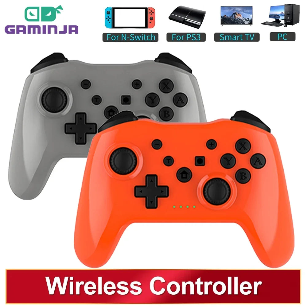 GAMINJA Wireless Bluetooth Gamepad For Nintendo Switch - Smarsty