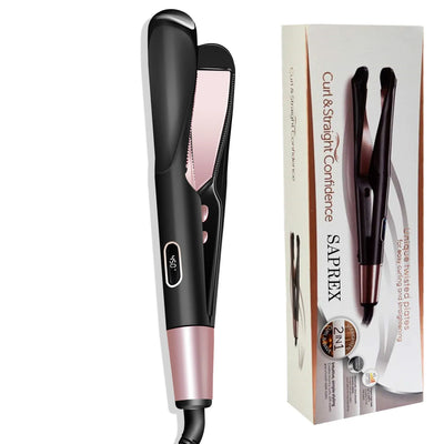 2 in 1 Hair Straightener and Curler with Fast Heating - Smarsty