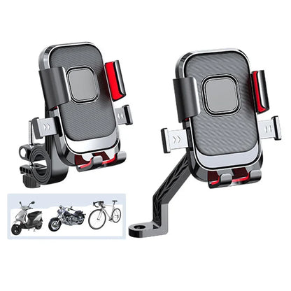 Universal Bike Phone Holder With Free Rotation Shockproof - Smarsty