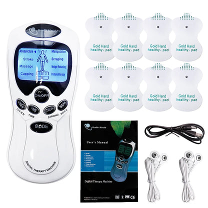 Electric Dual Output TENS Massage Machine for Full Body Relief - Smarsty