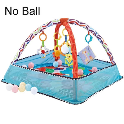 Baby Play Gym Mat With Rack For Tummy Time Crawling - Smarsty