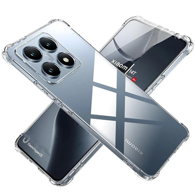 Smarsty Shockproof Transparent TPU Case For Phones Pro Plus -
