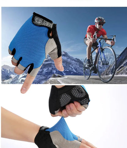 Breathable Anti Slip Cycling Gloves Half Finger - Smarsty