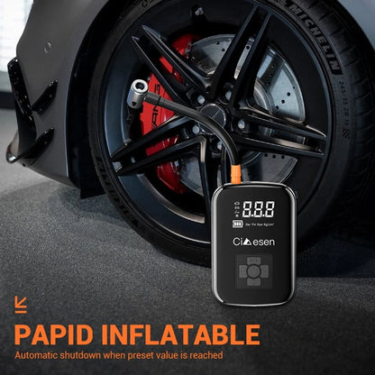 Cordless Wireless Air Pump Portable Tire Inflator 150 PSI - Smarsty
