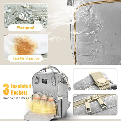 Diaper Bag Mummy Backpack Large Capacity Bag Mom Baby Multi-function Waterproof Outdoor Travel Diaper Bags For Baby Care