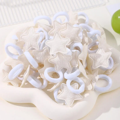 Cute Girls Hair Ties Soft No Harm Ponytail Holders 10Pack - Smarsty