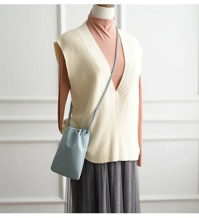 Leather Crossbody Bag for Women Lightweight Cell Phone - Smarsty