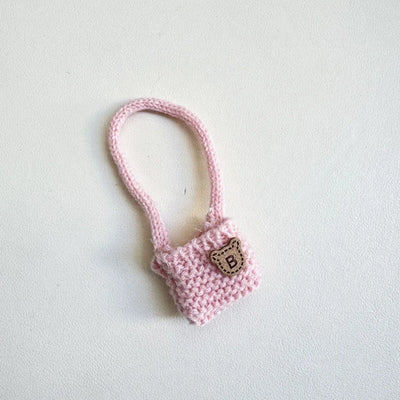 For 15-17 cm v1v2 Labubu Clothes outfit Labubu Sitting Party Bear Label Scarf Hat Bag Dolls Accessories Cute Decoration by Smarsty