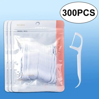 Disposable Dental Floss Sticks for Easy Oral Care - Smarsty