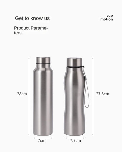 High Quality Stainless Steel Sport Water Bottle 1000ml - Smarsty