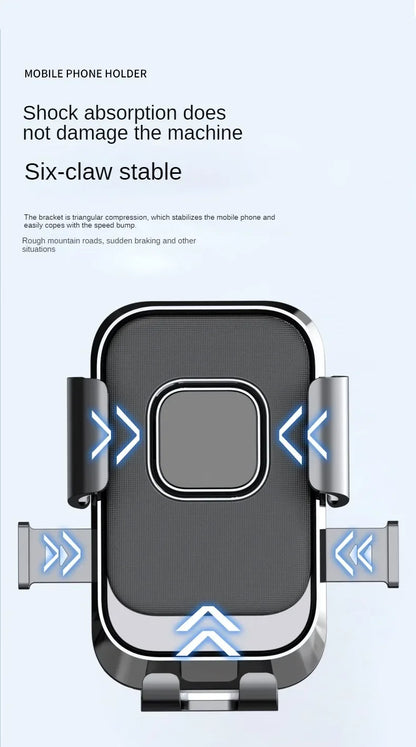 Universal Bike Phone Holder With Free Rotation Shockproof - Smarsty
