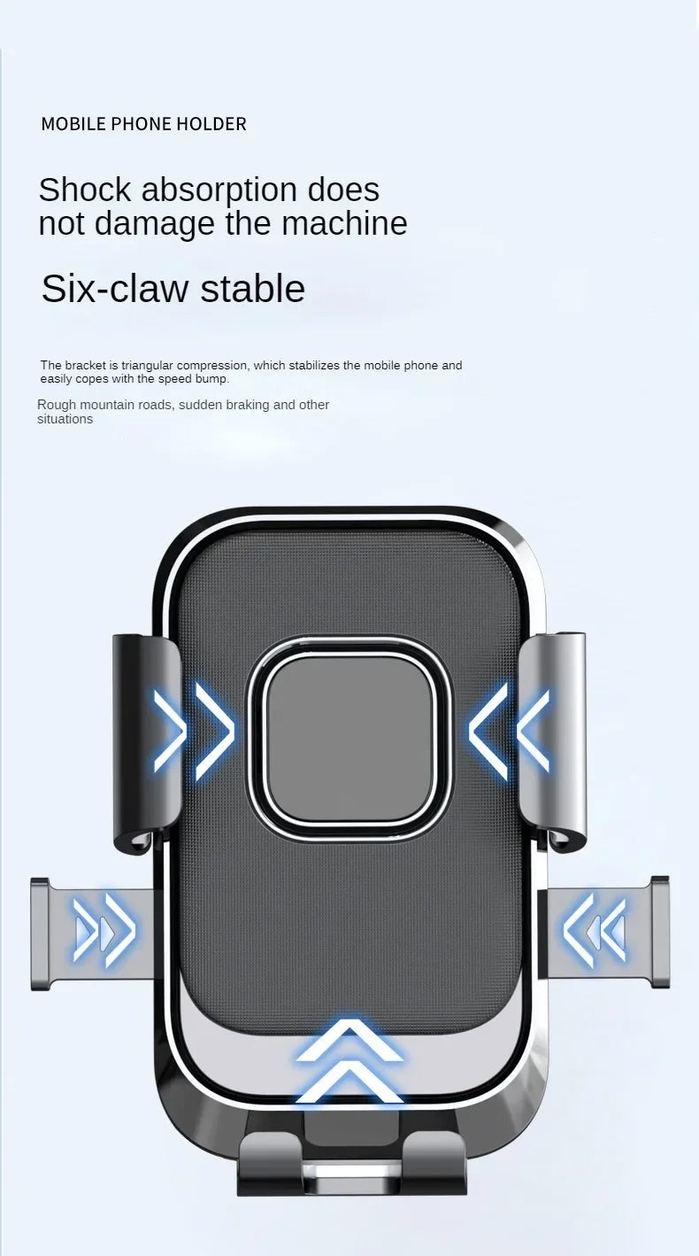 Universal Bike Phone Holder With Free Rotation Shockproof - Smarsty