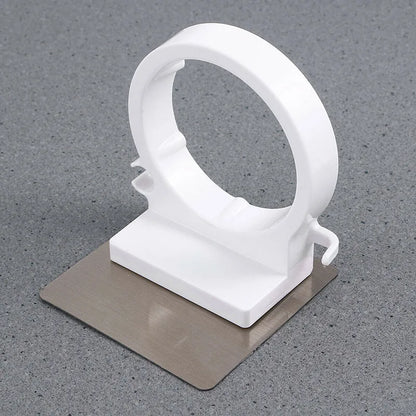 Wall Mounted Hair Dryer Holder Stainless Steel Organizer - Smarsty
