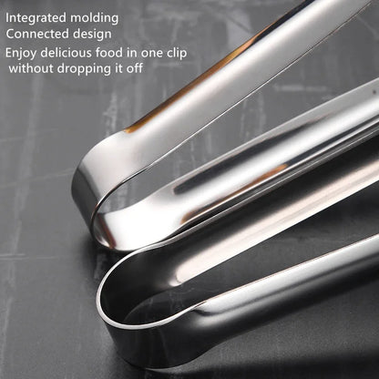 Stainless Steel BBQ Tongs With Non-Slip Grip - Smarsty