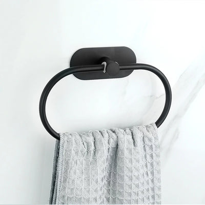 Self-Adhesive Stainless Steel Towel Rack for Easy Installation - Smarsty