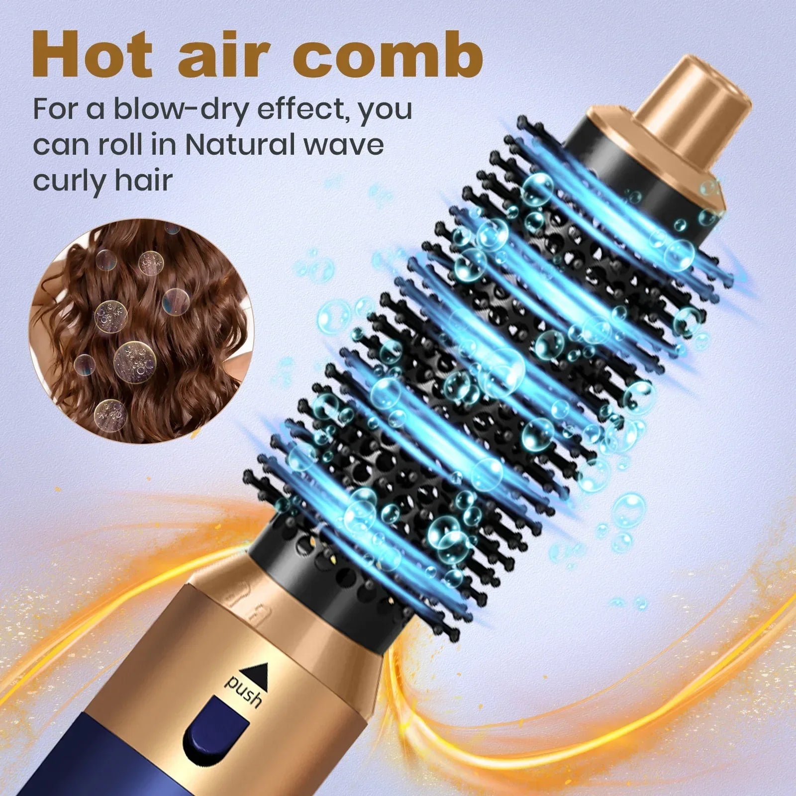 5 In 1 Multi Hair Straightener And Styler Dryer - Smarsty