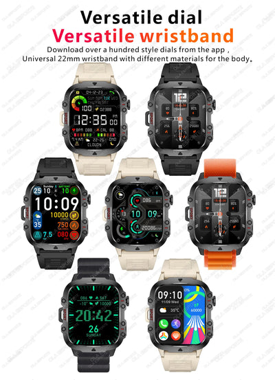 Xiaomi Military Smart Watch for Men with Health Monitor - Smarsty