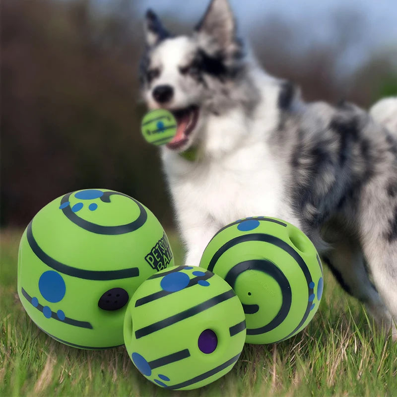 Wobble Wag Giggle Ball Engaging Dog Toy for Fun - Smarsty