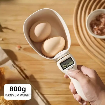 Digital Kitchen Measuring Spoon Scale for Accurate Pet Food - Smarsty