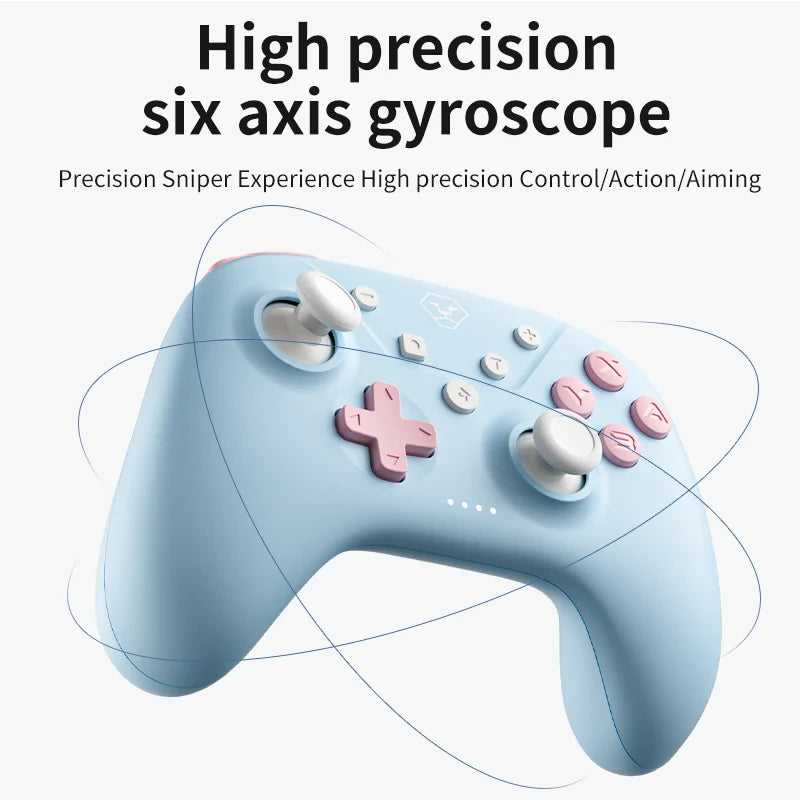 AOLION Bluetooth Controller for Switch PC iOS Android Turbo Function - Smarsty