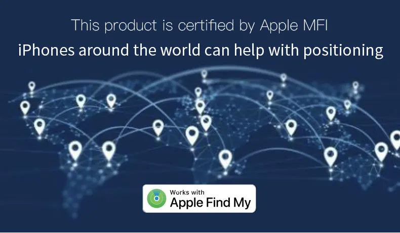 Smart Bluetooth GPS Tracker for Apple Devices - Smarsty