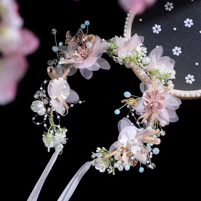 Girls Flower Ribbon Headband For Party Lightweight Soft - Smarsty
