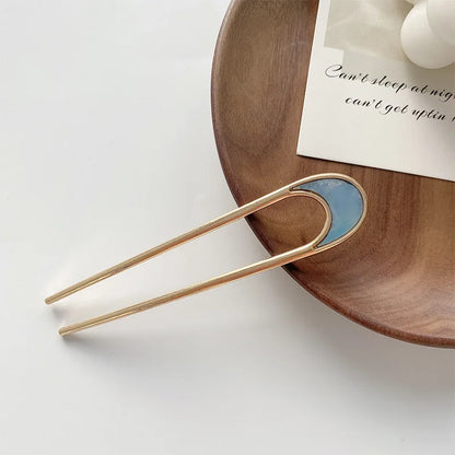 Korean Pearl Hairpins for Elegant Bun Styling - Smarsty