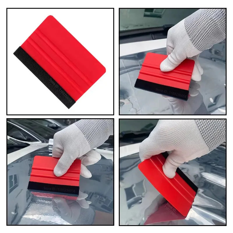 PWS Car Tools Wrap Film Sticker Wrapping Tool Vehicle Vinyl Wrap Window Tint Film Tool Kit Cutter Aid Tool Window Tinting - Smarsty