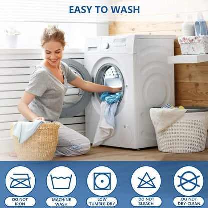 Waterproof Cotton Terry Mattress Cover Sheet Protector - Smarsty