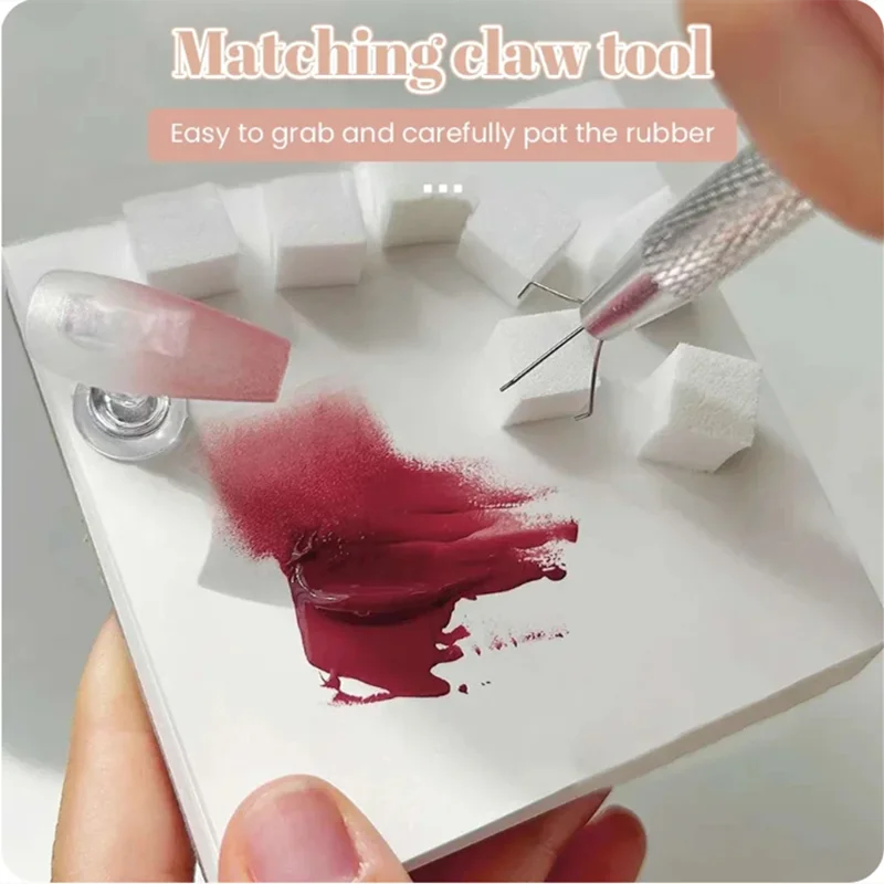 Sponge Gradient Nail Art Stamper Tool Set - Smarsty