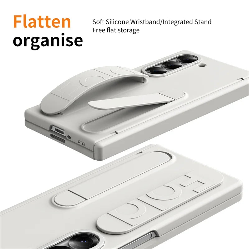 Galaxy Z Fold Case With Pen Slot Kickstand Shield Pro - Smarsty