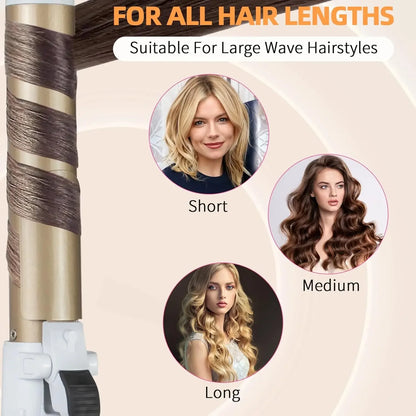 Automatic 28mm Hair Curling Wand for Professional Waves - Smarsty