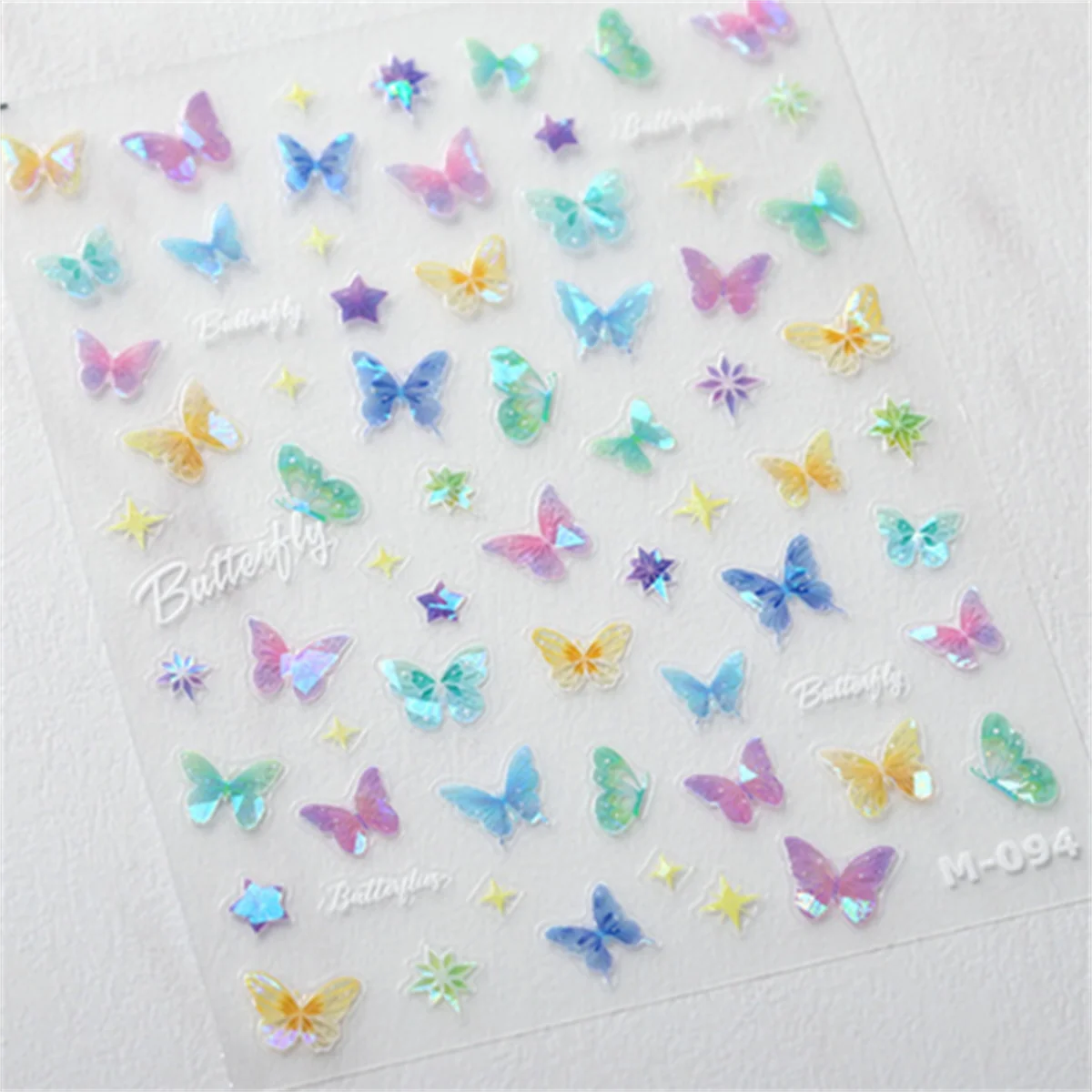 Kawaii Butterfly Nail Stickers for Stunning Manicure Decor - Smarsty