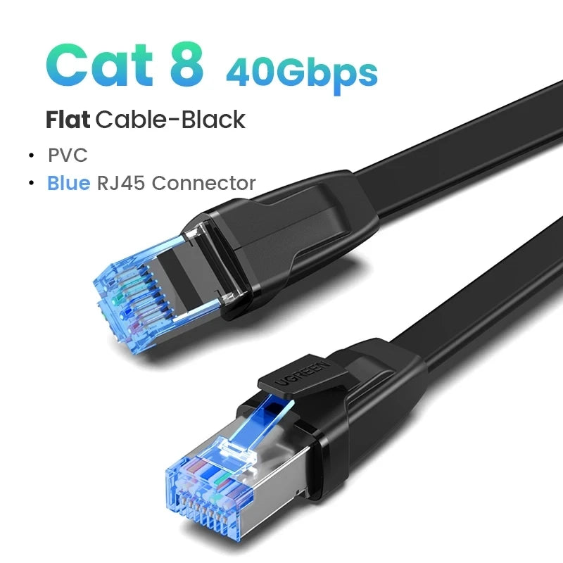 UGREEN CAT8 Ethernet Cable 40Gbps High Speed Performance - Smarsty