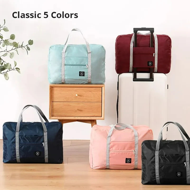 Foldable Travel Duffel Bags Two Pack For Carry On Luggage - Smarsty
