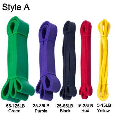 2 Style Resistance Bands Exercise Bands Pull Up Assist Bands Powerlifting Bands For Men And Women Fitness Training Home Workouts by Smarsty