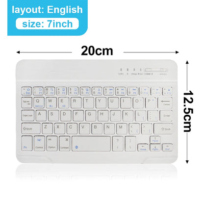 Bluetooth Mini Keyboard for MacBook iPad Rechargeable