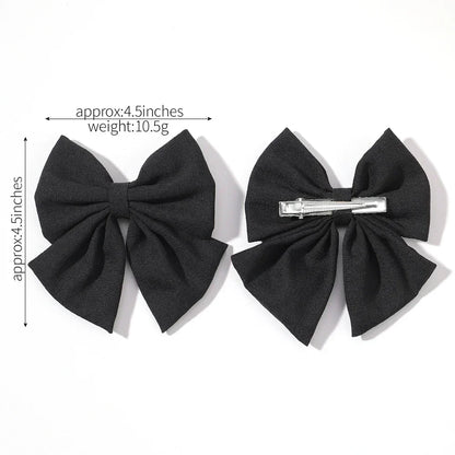 Cheer Bow Hair Clips Set for Girls Stylish Accessories - Smarsty