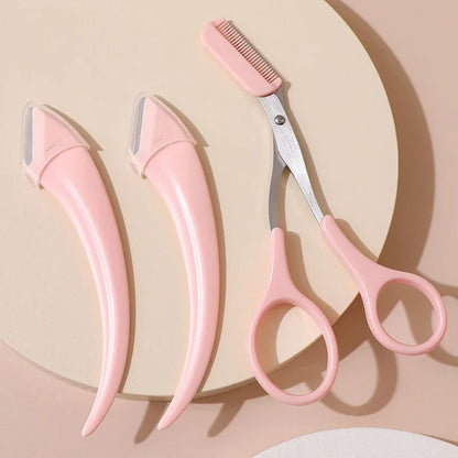Professional Eyebrow Trimming Knife with Comb - Smarsty