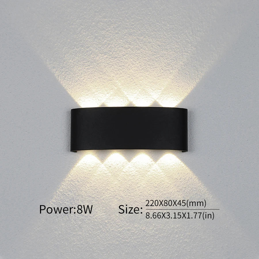 Waterproof LED Wall Lamp for Outdoor and Indoor Use - Smarsty
